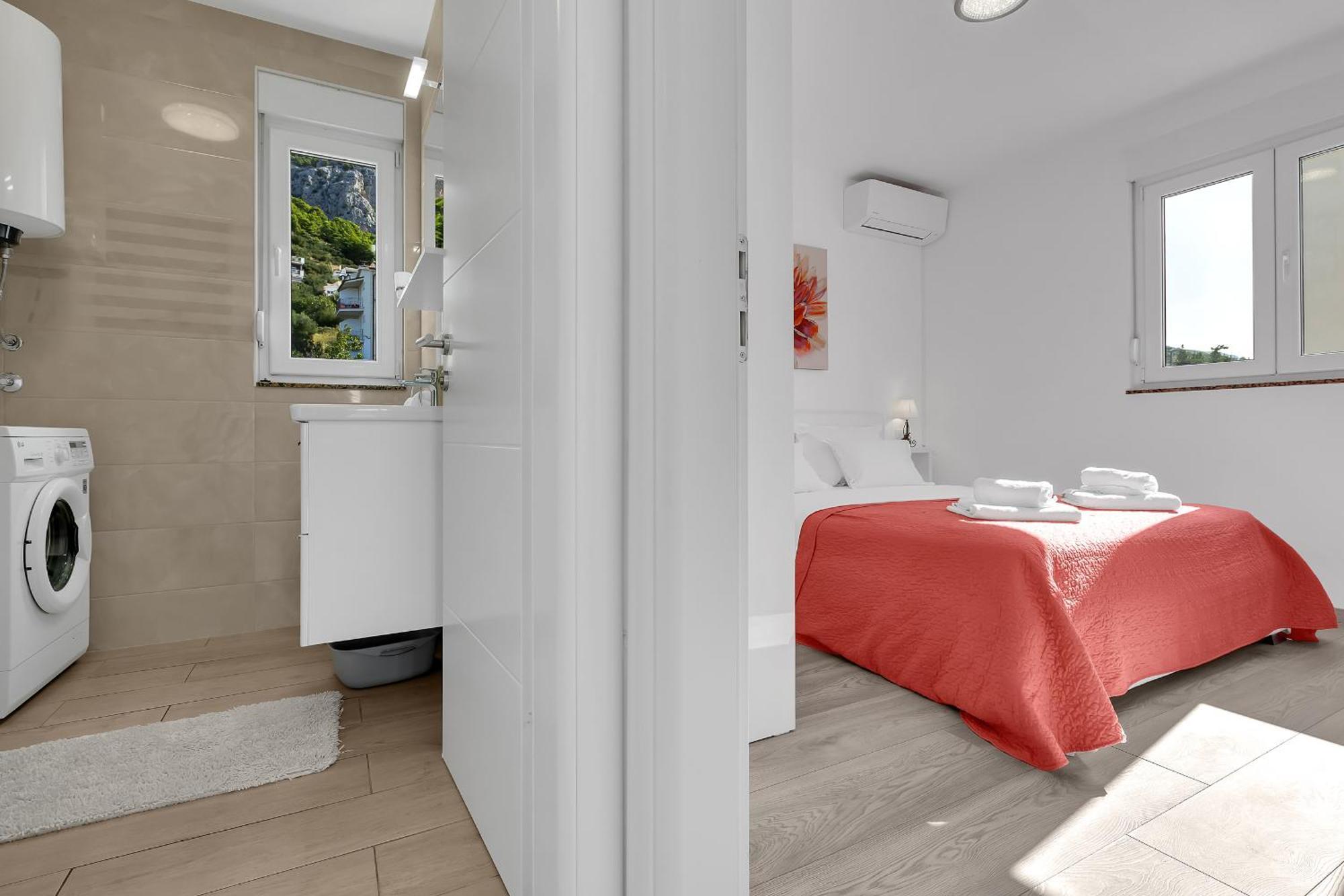 Sea View Apartments Dammi With Free Parking Makarska Dış mekan fotoğraf