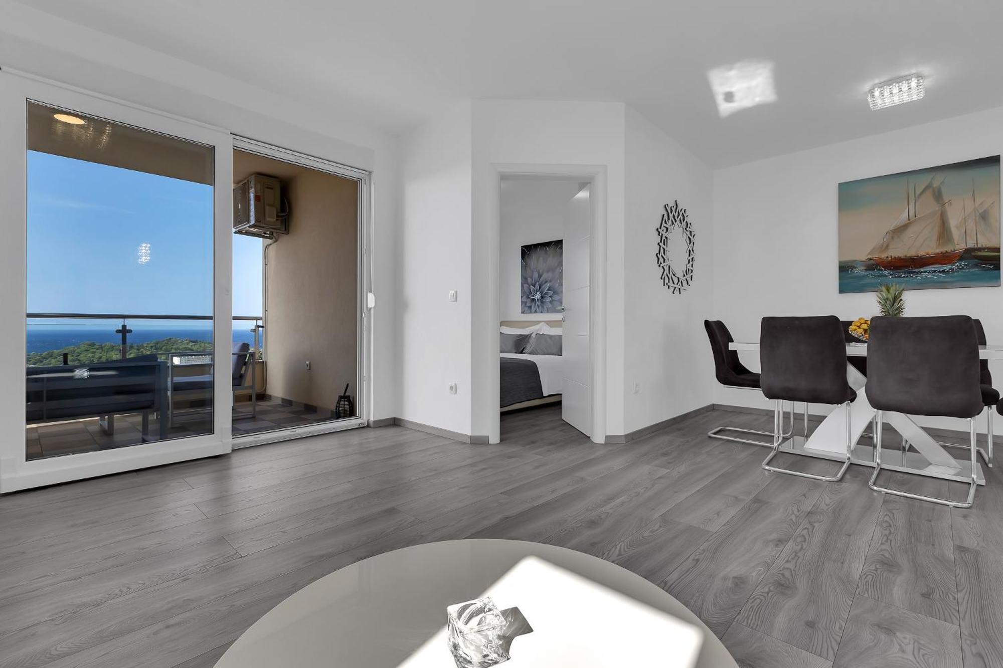 Sea View Apartments Dammi With Free Parking Makarska Dış mekan fotoğraf