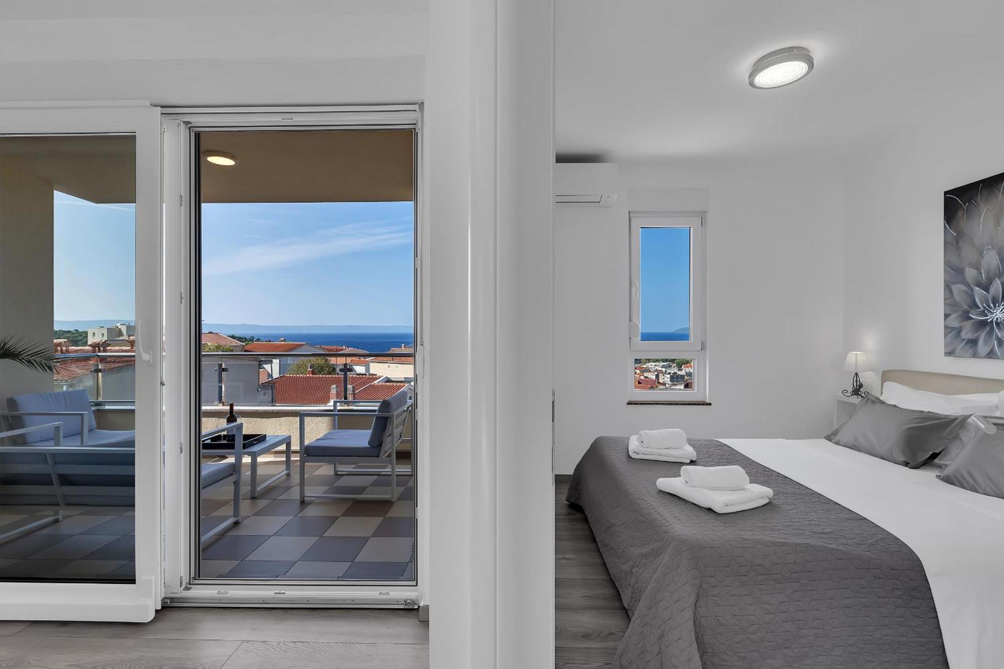 Sea View Apartments Dammi With Free Parking Makarska Dış mekan fotoğraf