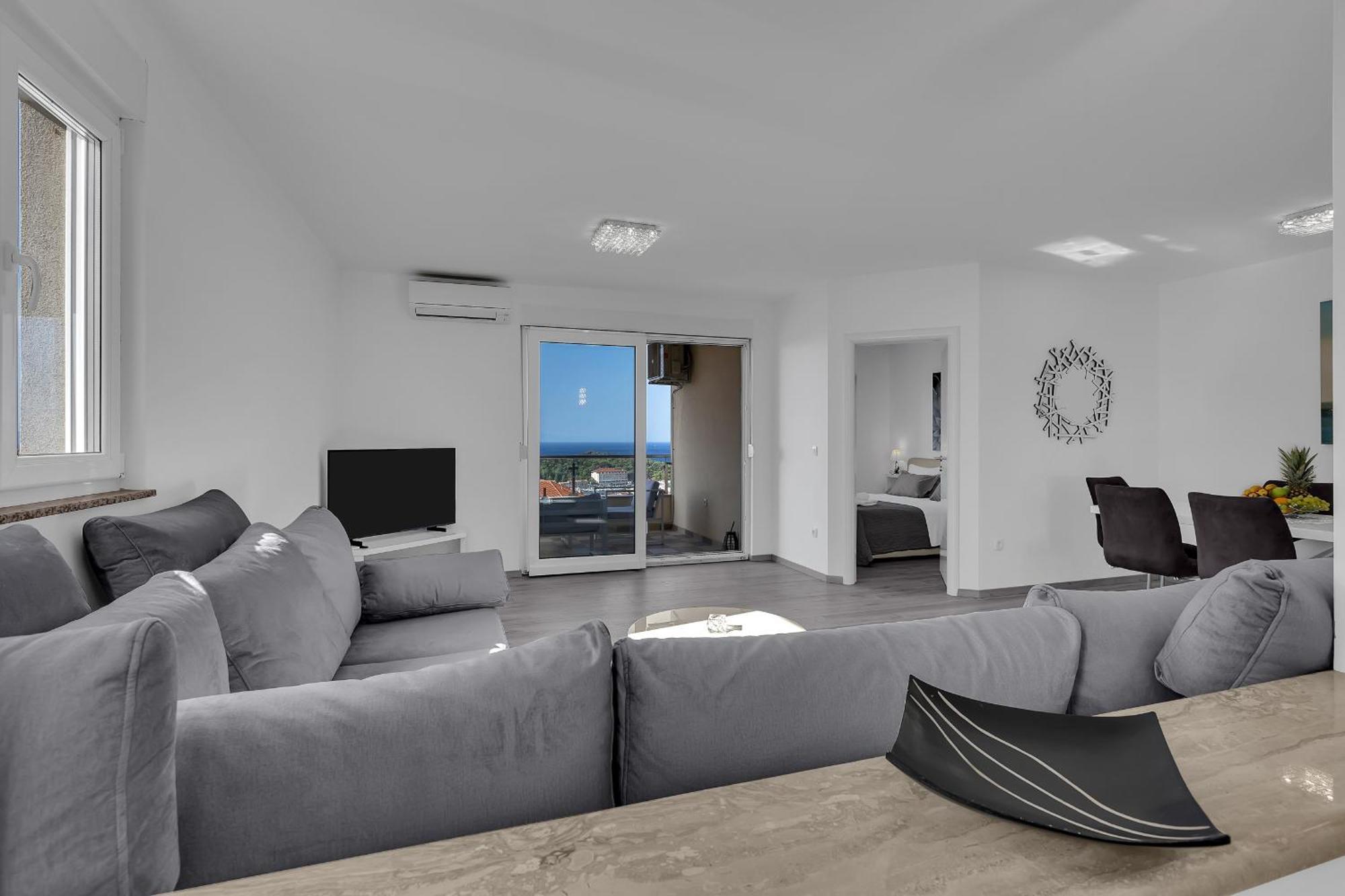 Sea View Apartments Dammi With Free Parking Makarska Dış mekan fotoğraf