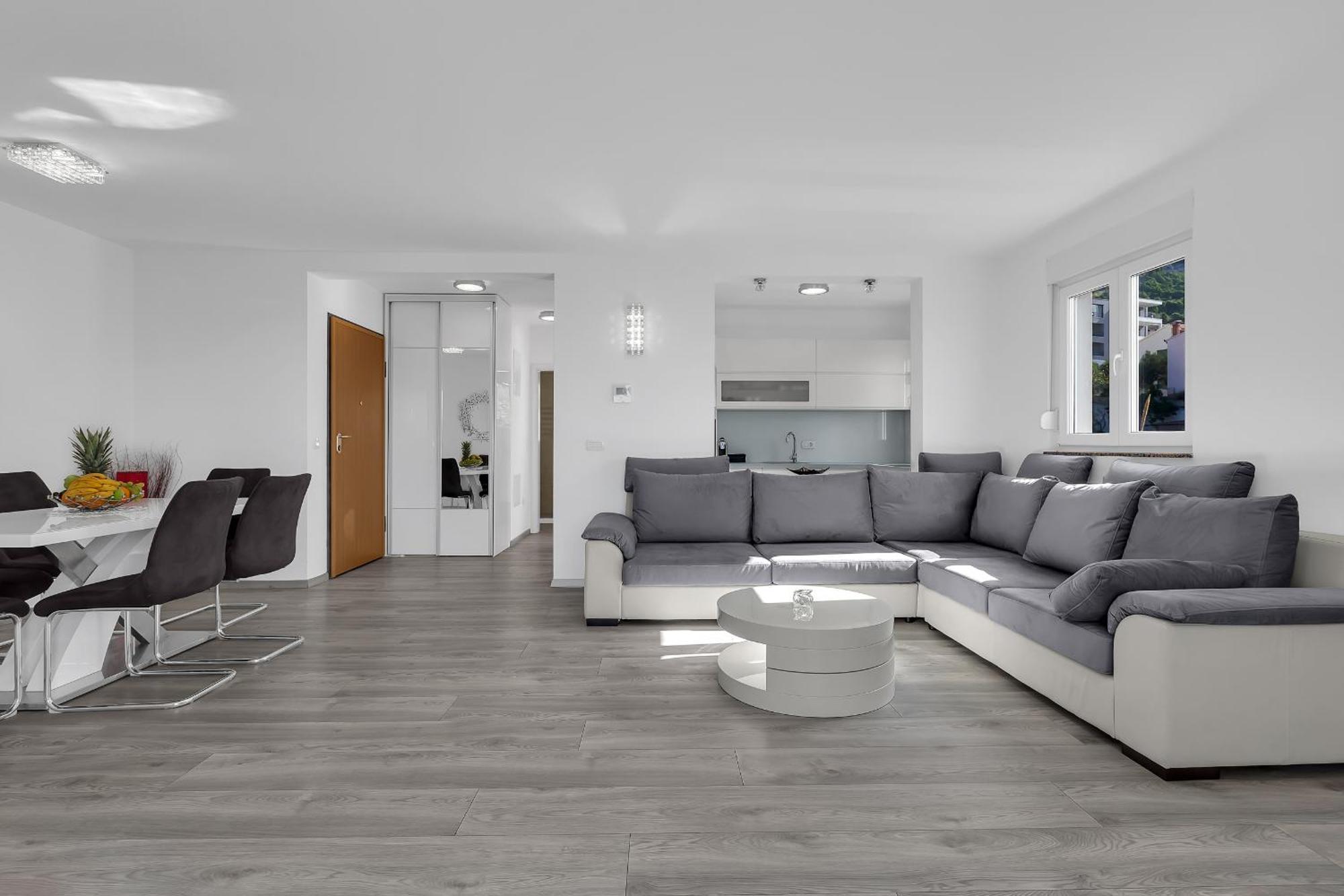 Sea View Apartments Dammi With Free Parking Makarska Dış mekan fotoğraf