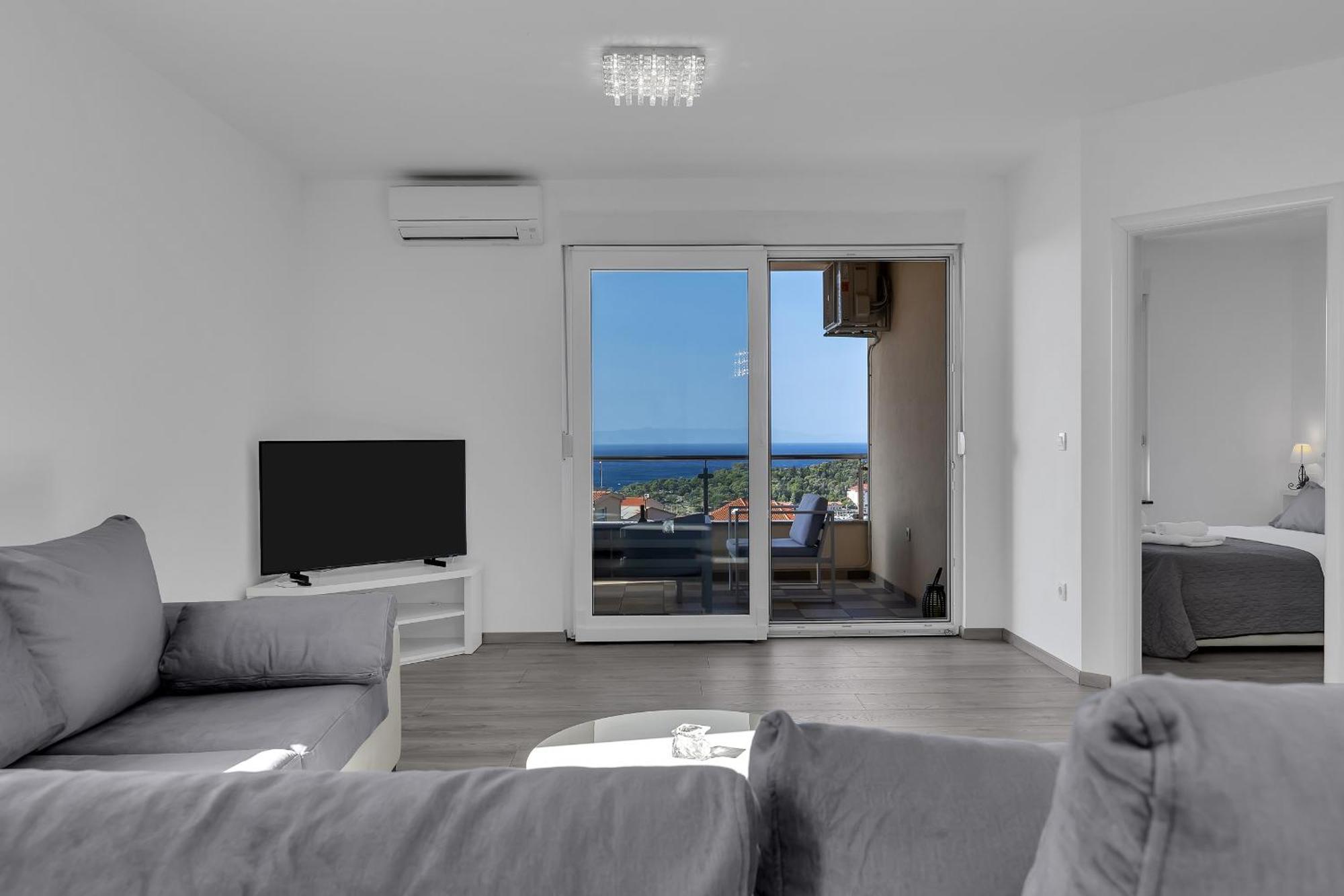 Sea View Apartments Dammi With Free Parking Makarska Dış mekan fotoğraf