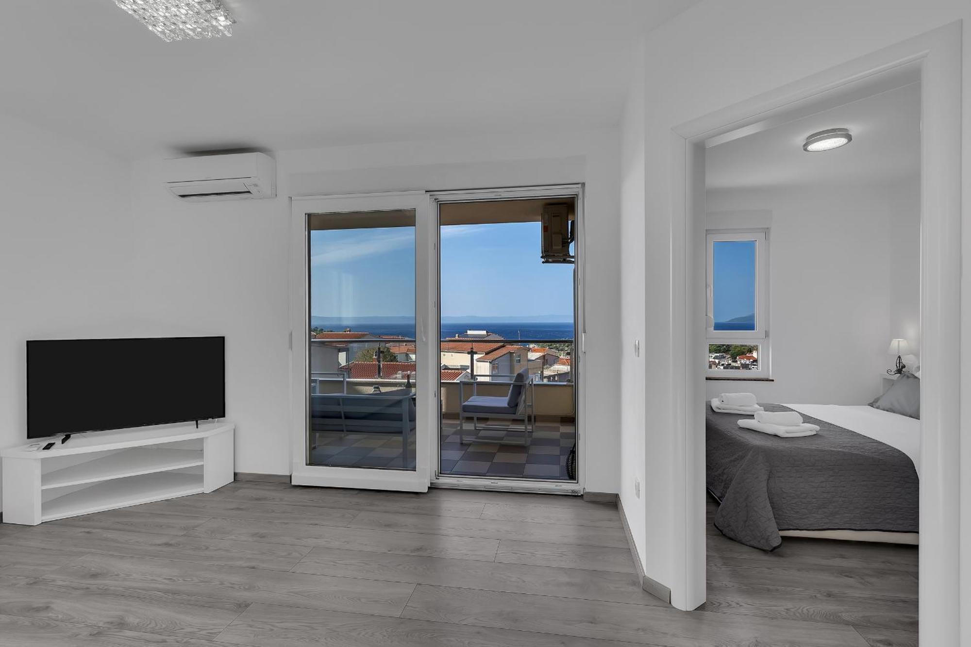 Sea View Apartments Dammi With Free Parking Makarska Dış mekan fotoğraf