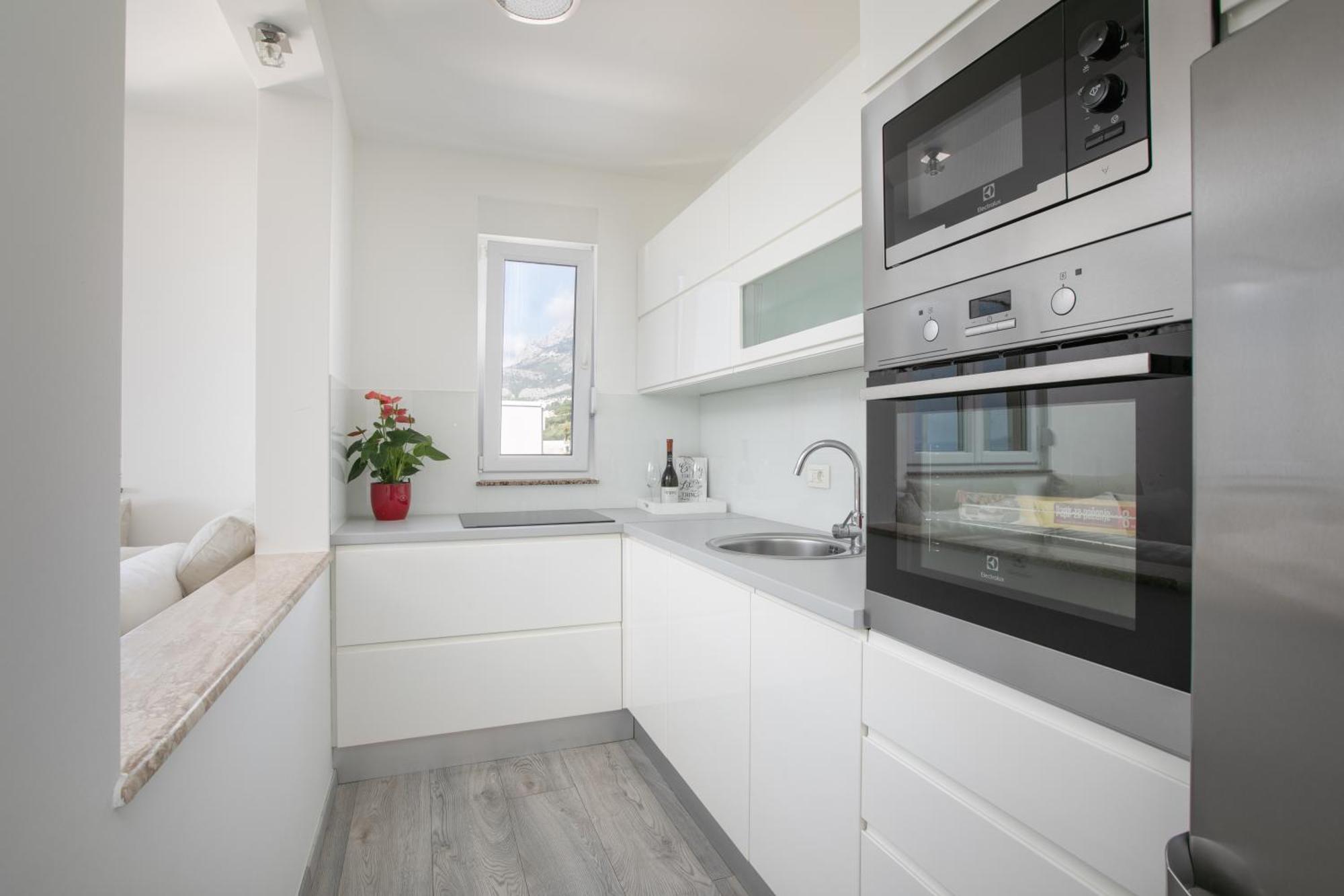 Sea View Apartments Dammi With Free Parking Makarska Dış mekan fotoğraf