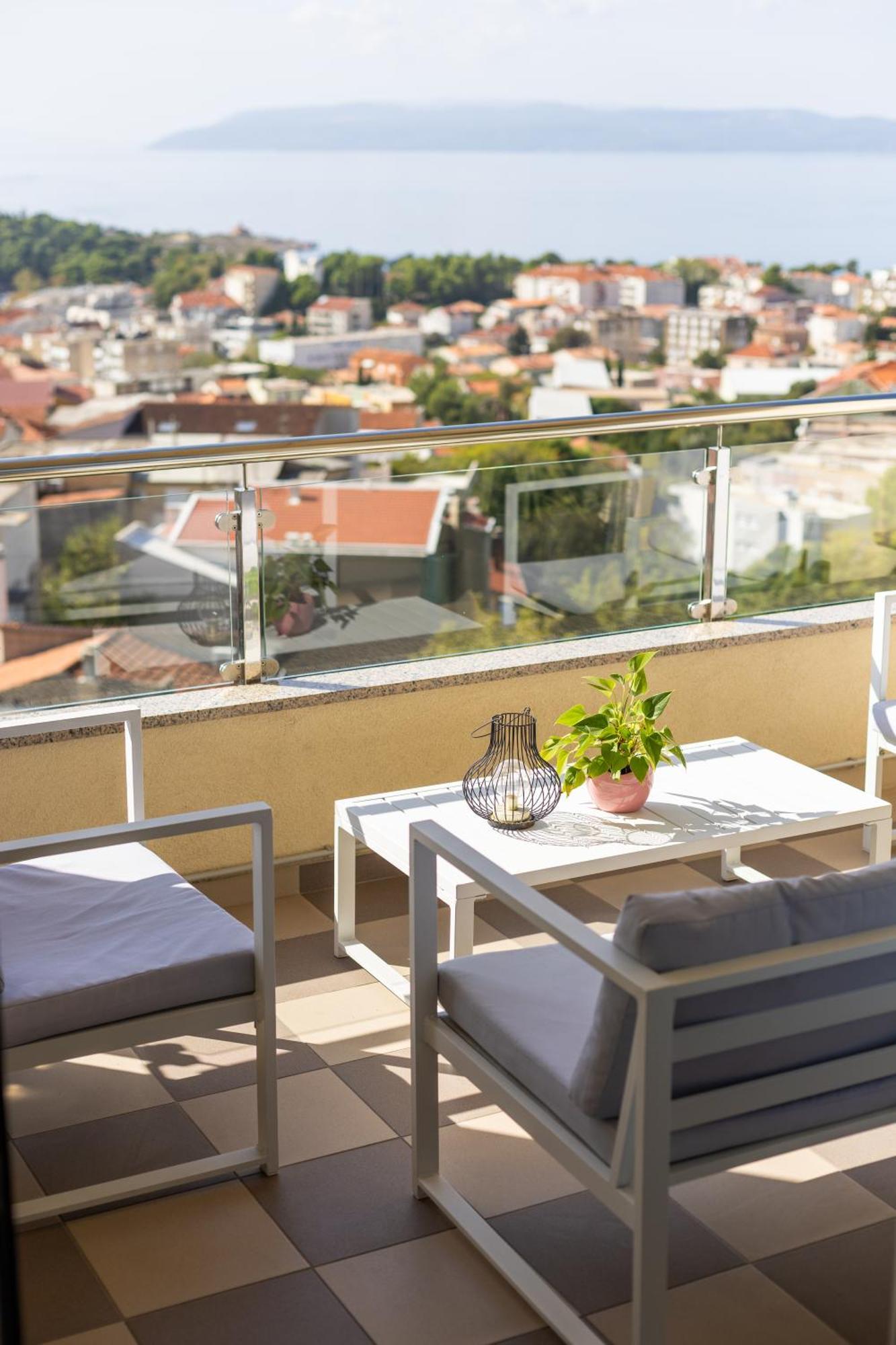 Sea View Apartments Dammi With Free Parking Makarska Dış mekan fotoğraf