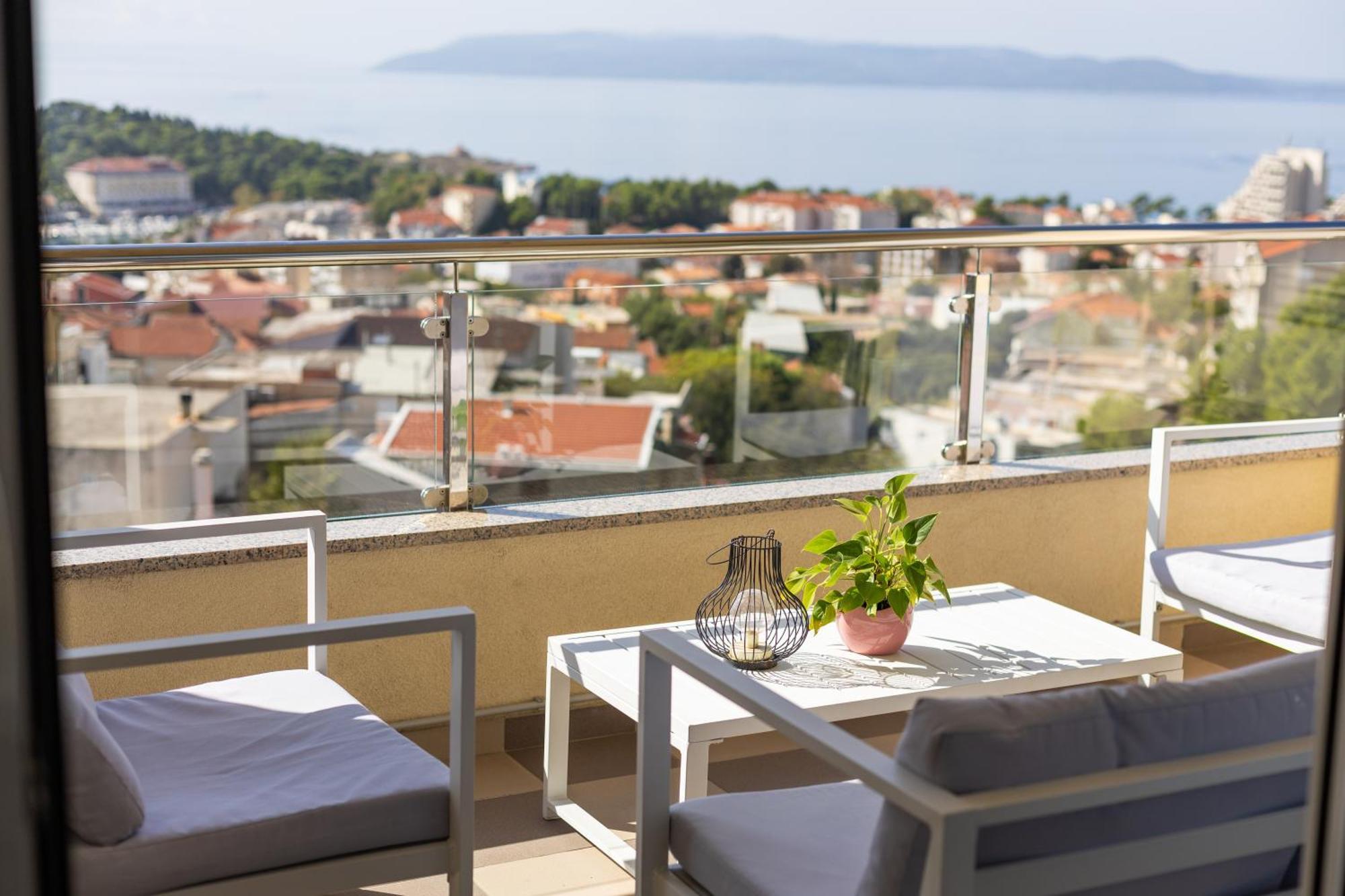 Sea View Apartments Dammi With Free Parking Makarska Dış mekan fotoğraf